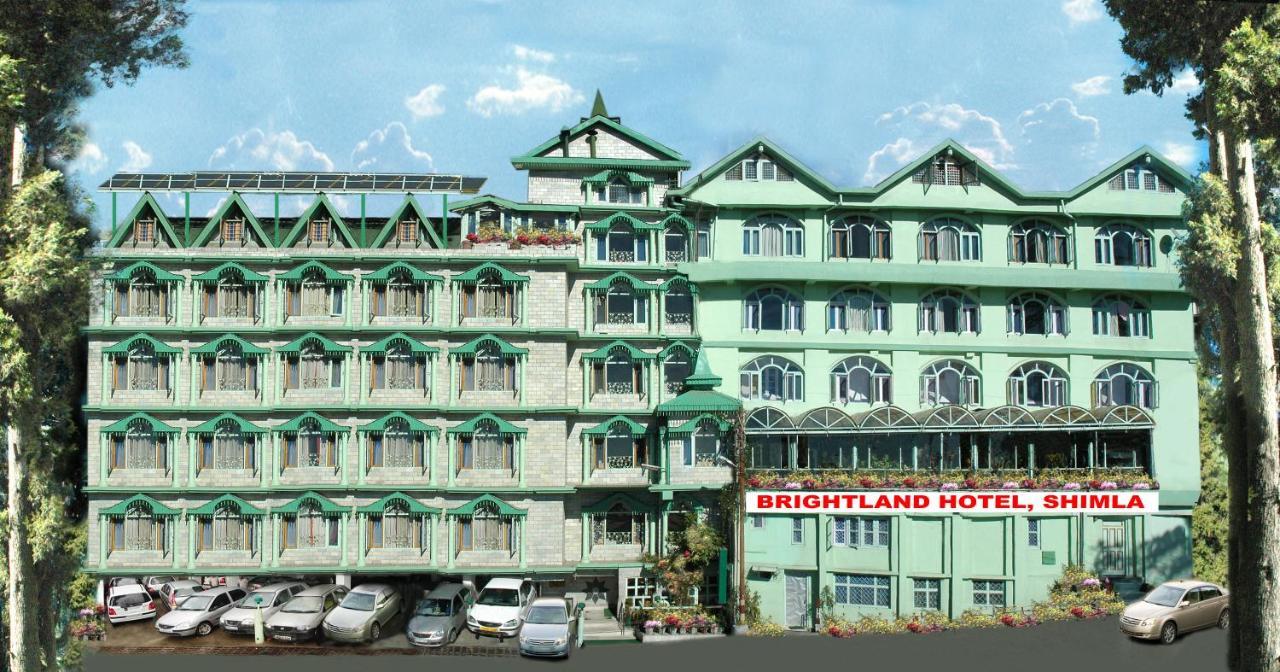 Brightland Hotel Šimla Exteriér fotografie